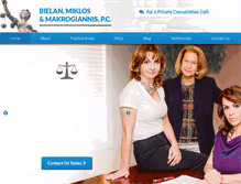 Tablet Screenshot of bielanlaw.com